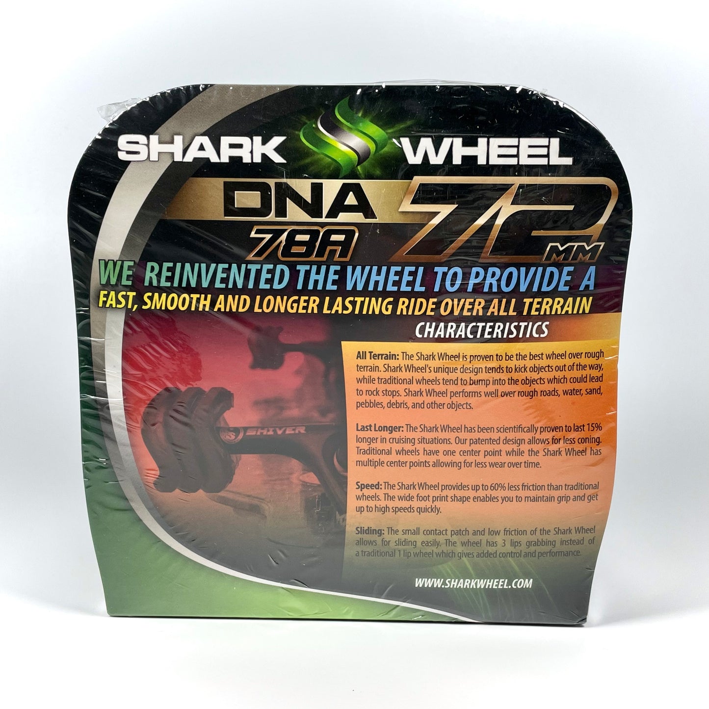 Shark Wheel 72mm SeaformDNA