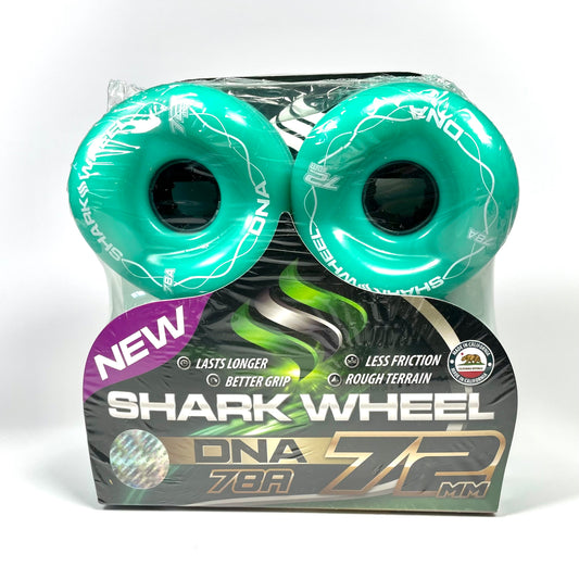 Shark Wheel 72mm Turquoise DNA