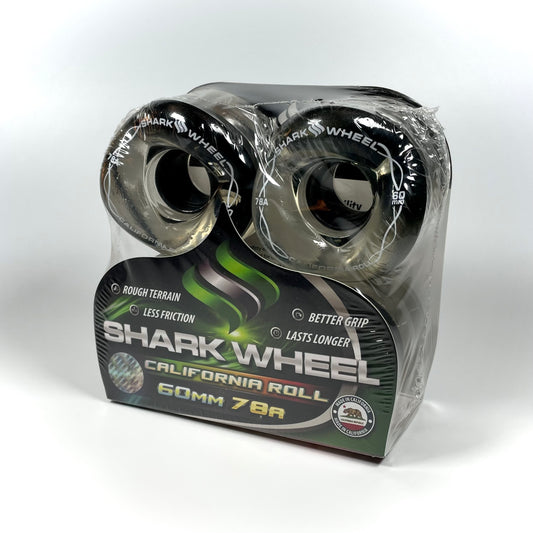 Shark Wheel 60mm Clear CALIFORNIA ROLL