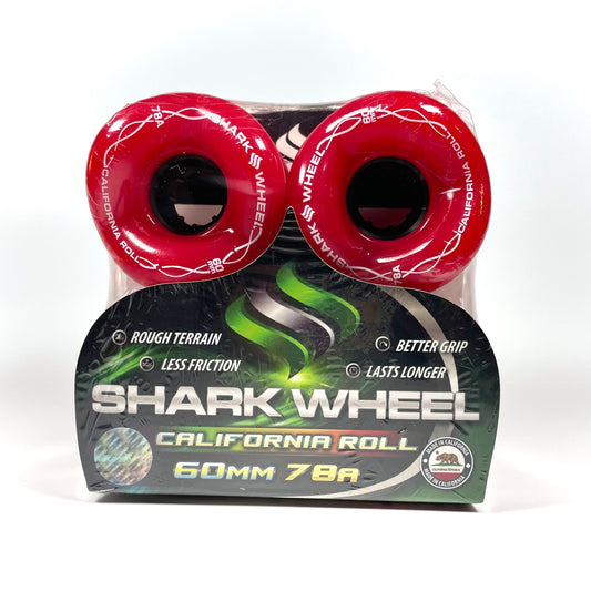Shark Wheel 60mm Red CALIFORNIA ROLL