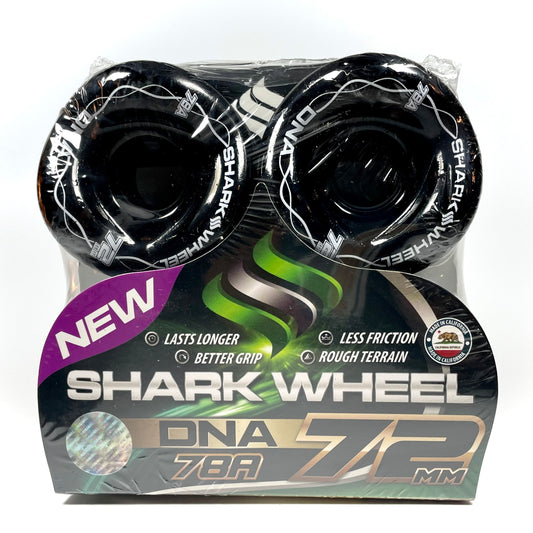 Shark Wheel 72mm Black DNA