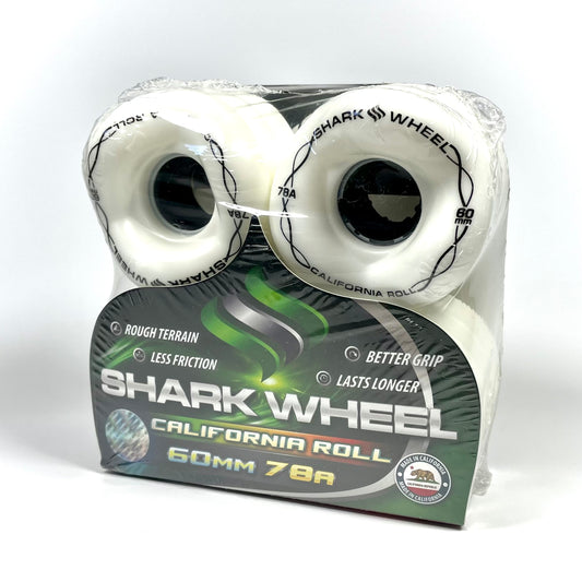 Shark Wheel 60mm White CALIFORNIA ROLL