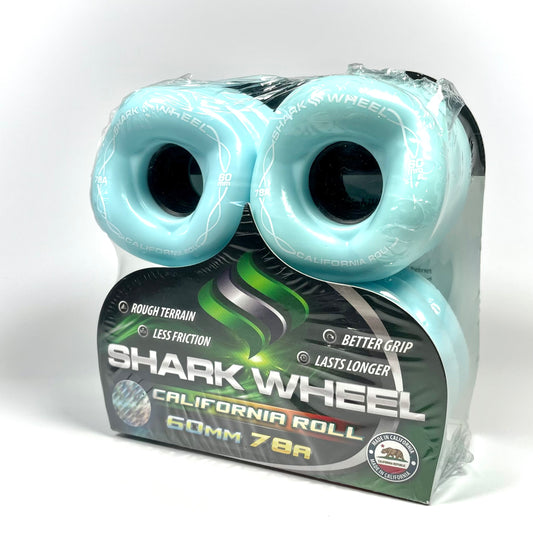 Shark Wheel 60mm Ice Blue CALIFORNIA ROLL